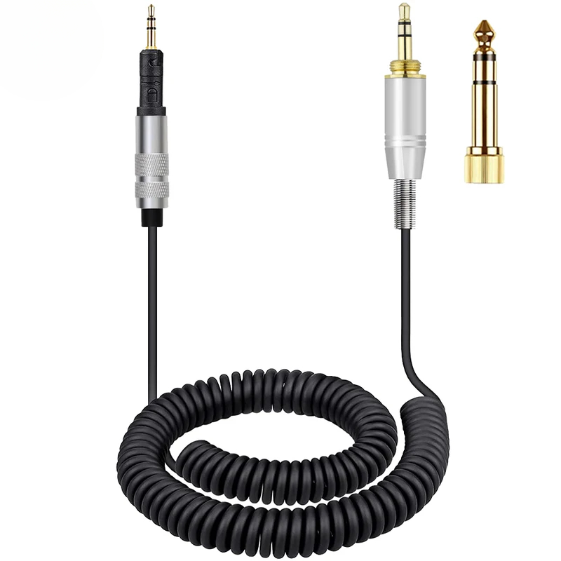 Sennheiser Headphone Hd 560S - كابل صوتي حلزوني مطور بديل لسماعات