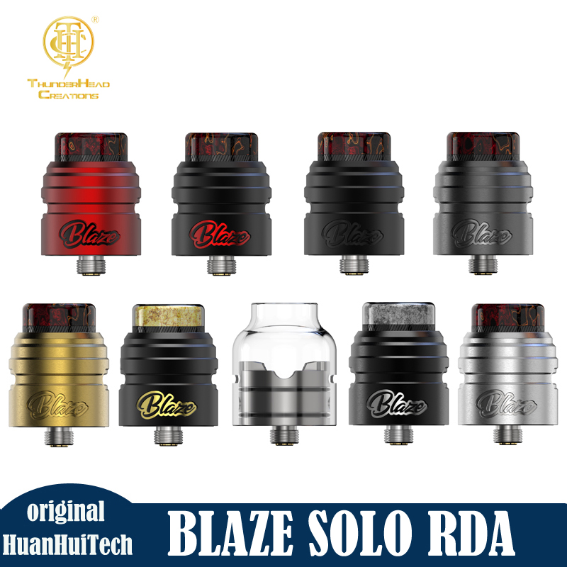 Rda Atomizer Deck - الأصلي ThunderHead Creations Blaze SOLO RDA