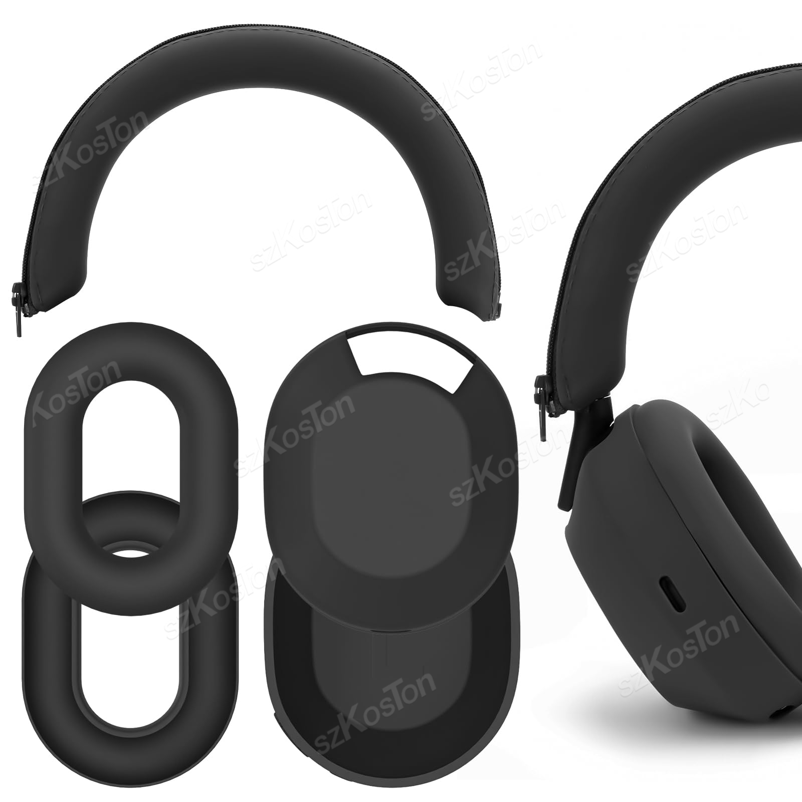 3 في 1 سيليكون واقية لسوني WH- - مراجعة Sony Headphone Wh-1000Xm5 وسعره