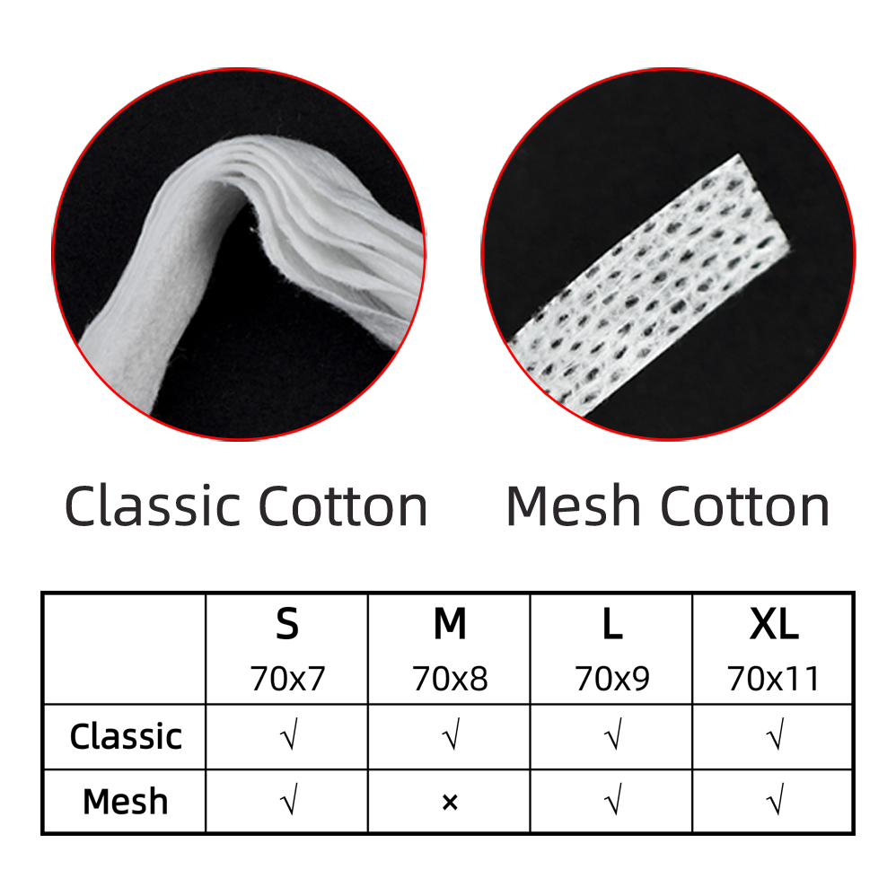 30/20 قطن مسطح 5 طبقات لكل شري - مراجعة Mesh Coil Strip وسعره