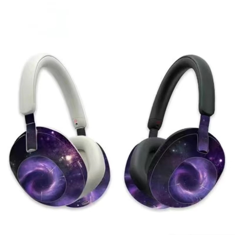 ملصق جلدي ملون لسماعات سوني WH - مراجعة Sony Headphone Wh-1000Xm5 وسعره