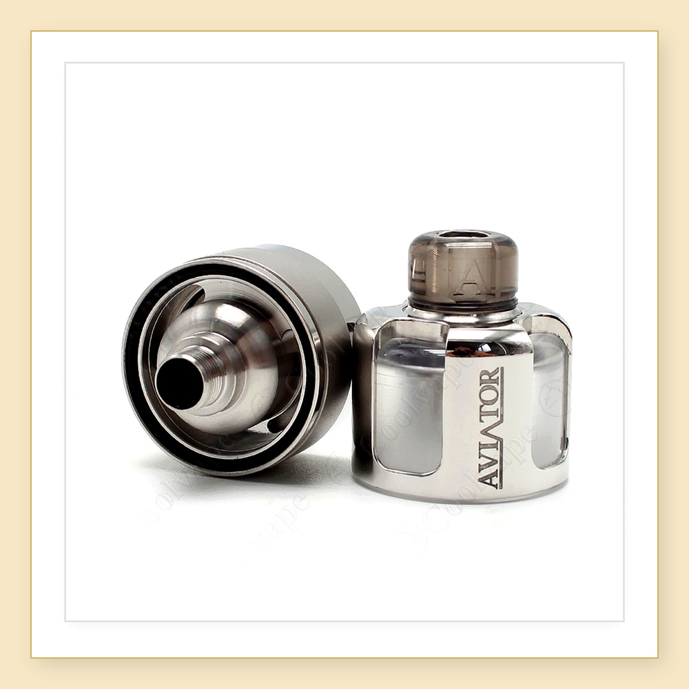 بخاخ أفياتور ستايل RTA - خزان  - مراجعة Vaping Air وسعره