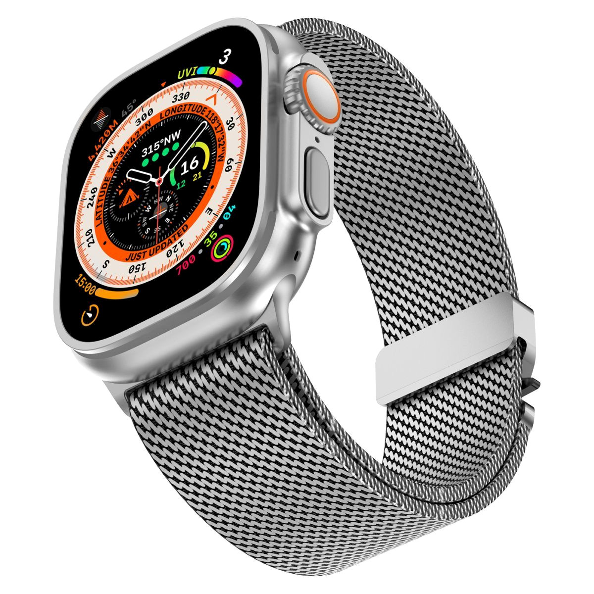 Milanese حلقة الفرقة لساعة أبل - مراجعة Mesh Coil Strip وسعره